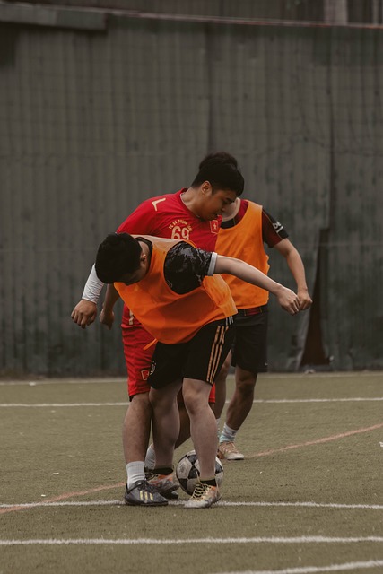 在比赛中